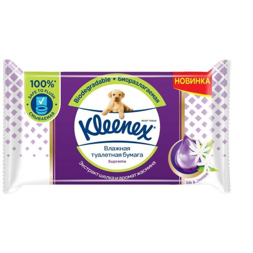 КЛИНЕКС (KLEENEX) БУМАГА ТУАЛЕТНАЯ ВЛАЖНАЯ №38