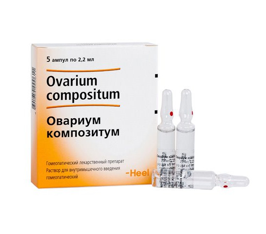 ОВАРИУМ КОМПОЗИТУМ р-р д/инъекц. амп. 2,2 мл №5