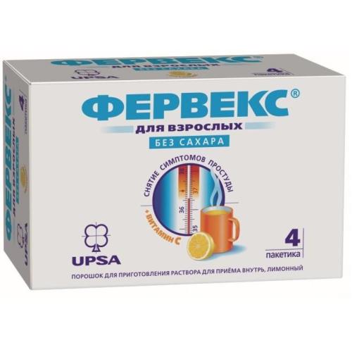 ФЕРВЕКС БЕЗ САХАРА пор д/приг.р-ра внутрь №4