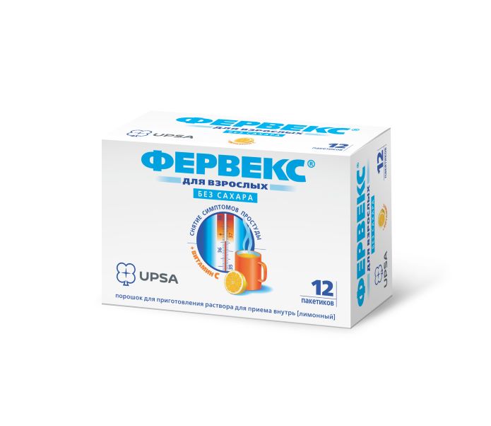 ФЕРВЕКС БЕЗ САХАРА пор д/приг.р-ра внутрь №12