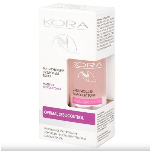 КОРА ТОНЕР ДЛЯ ЛИЦА 55 мл матирующ.пудровый
