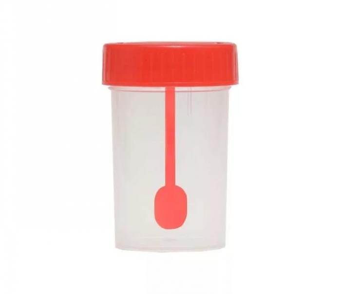 КОНТЕЙНЕР ДЛЯ АНАЛИЗА КАЛА НЕСТЕРИЛЬНЫЙ со шпателем 60 мл