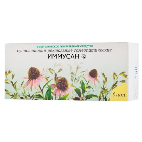 ИММУСАН гомеопат. супп. рект. №6