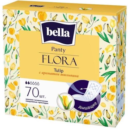 БЕЛЛА ПРОКЛАДКИ ЕЖЕДНЕВНЫЕ ПАНТИ FLORA TULIP №70