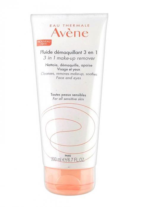 АВЕН (AVENE) EAU THERMALE ФЛЮИД ДЛЯ СНЯТИЯ МАКИЯЖА 200 мл 3 в 1