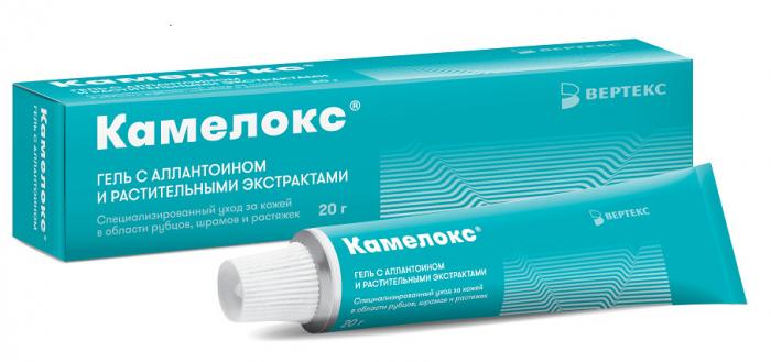 КАМЕЛОКС гель аллантоин 20 гр