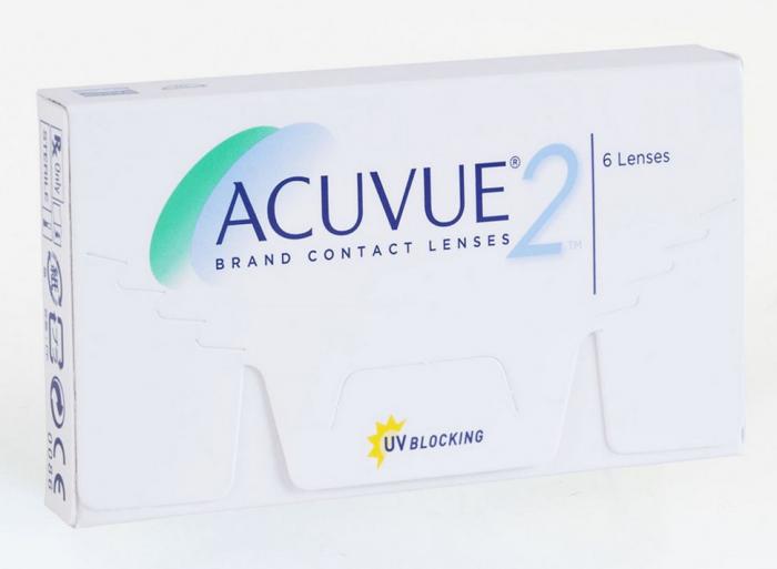 КОНТАКТНАЯ ЛИНЗА ACUVUE 2 8,3 корриг. - 6,00 №6