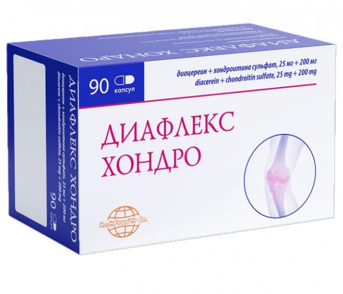 ДИАФЛЕКС ХОНДРО капс. 25+200 мг №90