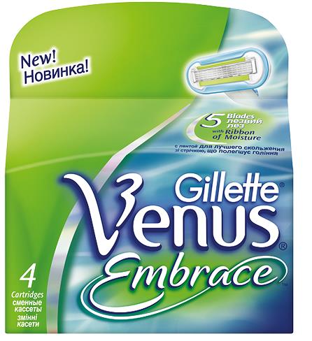 ЖИЛЛЕТТ (GILLETTE) VENUS EMBRACE КАССЕТА №4