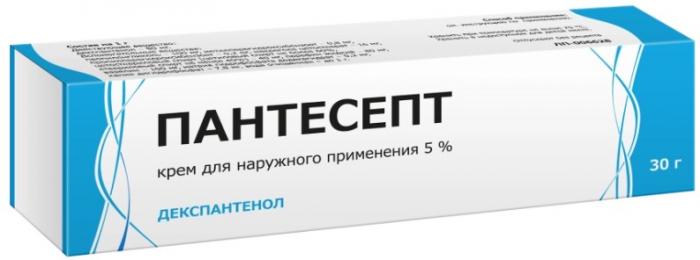ПАНТЕСЕПТ крем 5% туба 30 гр