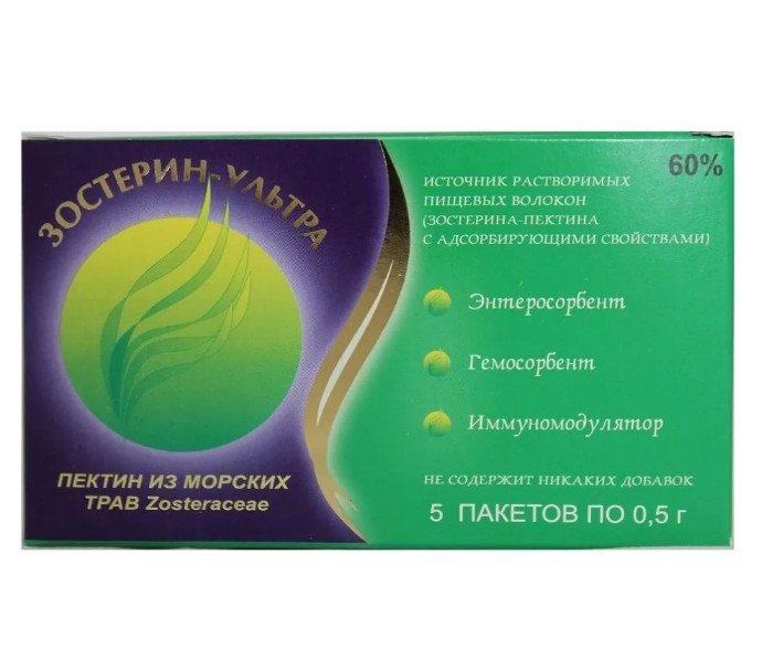 ЗОСТЕРИН-УЛЬТРА 60% пор. внутр. 0,5 гр №5