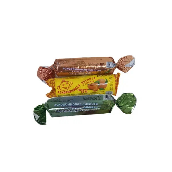 АСКОРБИНОВАЯ КИСЛОТА БАД табл. фруктовый вкус №10