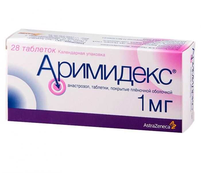 АРИМИДЕКС табл. п/о плен. 1 мг №28