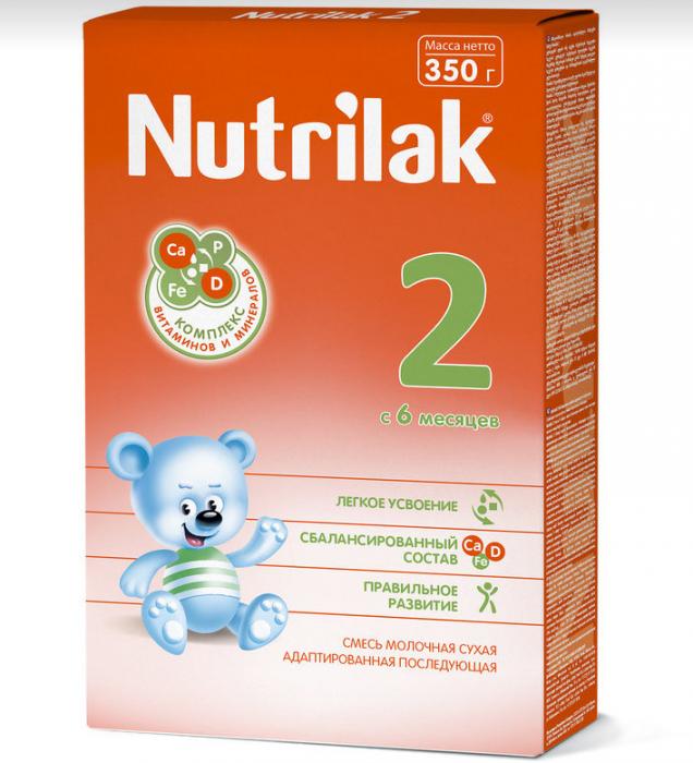НУТРИЛАК СМЕСЬ СУХАЯ МОЛОЧНАЯ-2 350 гр