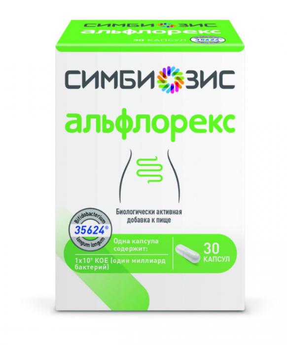 СИМБИОЗИС АЛЬФЛОРЕКС капс. №30