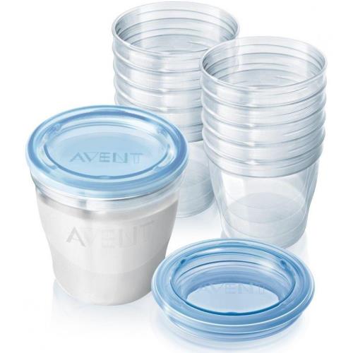 АВЕНТ КОНТЕЙНЕР ДЛЯ ХРАНЕНИЯ ГРУДНОГО МОЛОКА 180 мл №10 84470 (618/10)