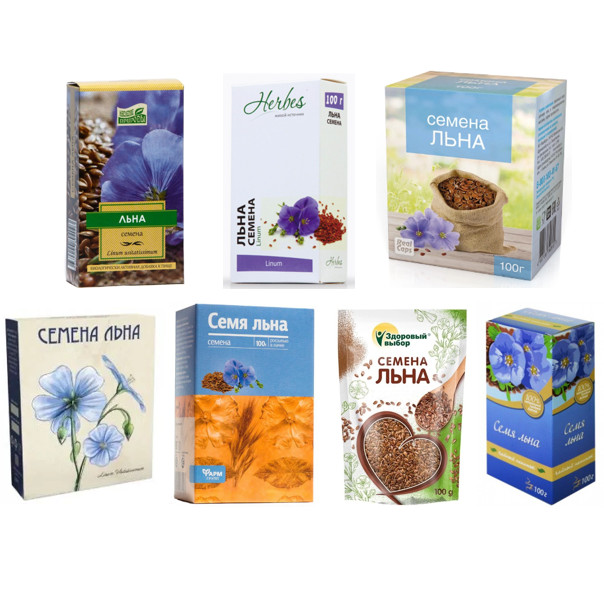 ФИТОЧАЙ ЛЕН СЕМЕНА 100 гр