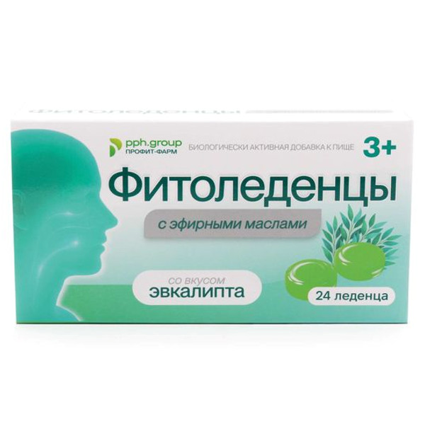 ФИТОЛЕДЕНЦЫ пастилки эвкалипт №24