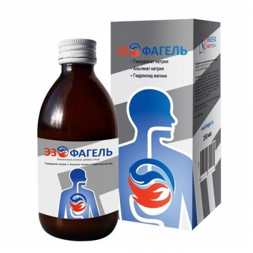 ЭЗОФАГЕЛЬ гель внутр. апельсин фл. 250 мл