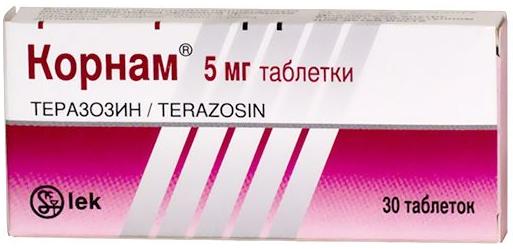 КОРНАМ табл. 5 мг №30