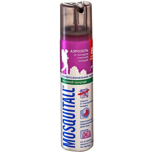 МОСКИТОЛ ПРОФЕССИОНАЛЬНАЯ ЗАЩИТА АЭРОЗОЛЬ ОТ НАСЕКОМЫХ И КЛЕЩЕЙ 150 мл