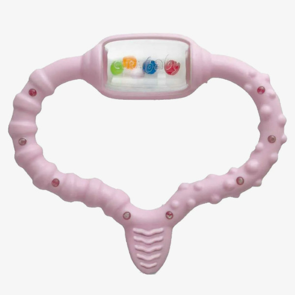 КУРАПРОКС BABY СТИМУЛЯТОР ПРОРЕЗЫВАНИЯ МОЛОЧНЫХ ЗУБОВ розовый