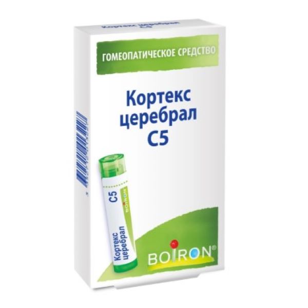 КОРТЕКС ЦЕРЕБРАЛ С5 гранулы гомеопатич. 4 гр