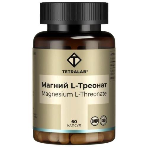 TETRALAB МАГНИЙ L-ТРЕОНАТ капс. №60