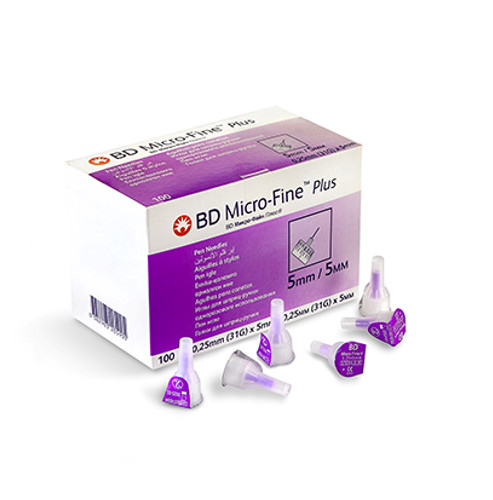 ИГЛА ДЛЯ ШПРИЦ-РУЧКИ МИКРО-ФАЙН ПЛЮС G31 (0.25 х 5 мм) №100