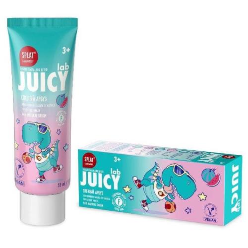СПЛАТ JUICY LAB ЗУБНАЯ ПАСТА ДЕТСКАЯ 55 мл арбуз