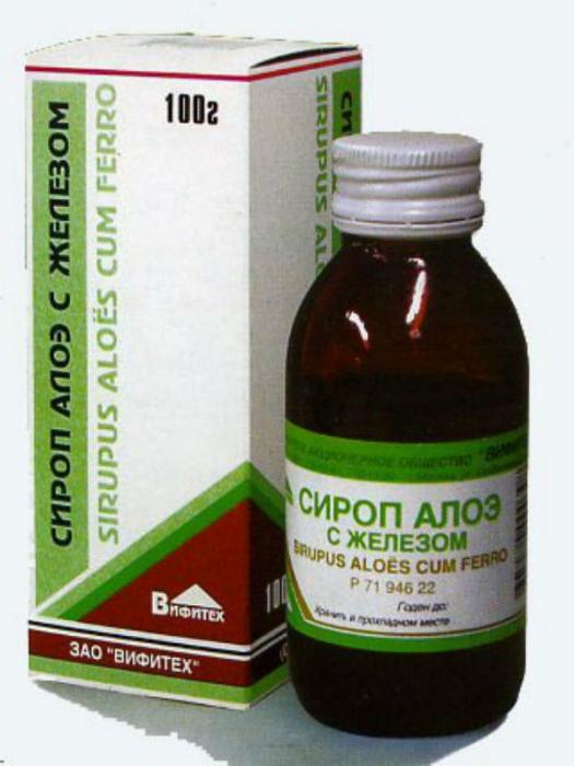 АЛОЭ С ЖЕЛЕЗОМ сироп 100 мл