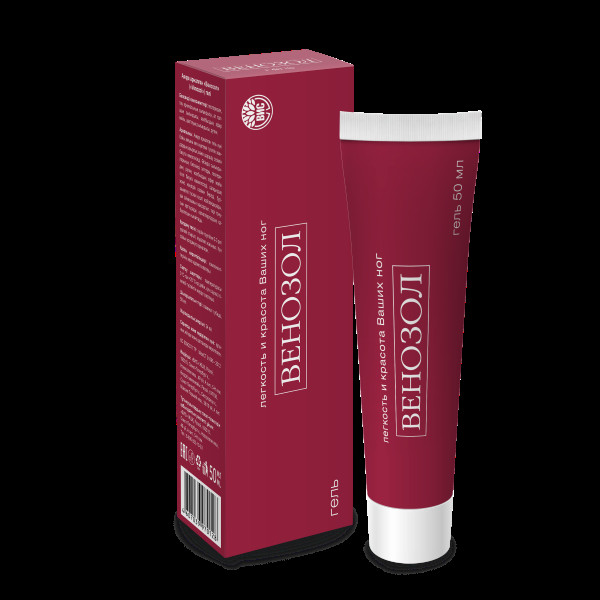 ВЕНОЗОЛ гель при варикозн. расширении вен 50 мл