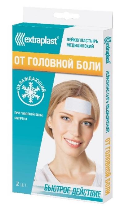 EXTRAPLAST ОТ ГОЛОВНОЙ БОЛИ пластырь №2