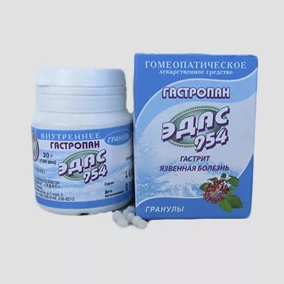 ЭДАС-954 (ГАСТРОПАН) гранулы гомеопатич. 20 гр