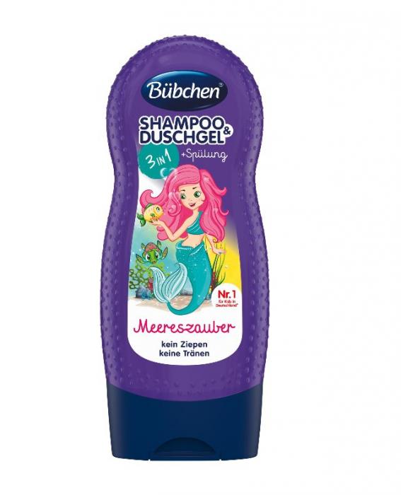 БЮБХЕН ШАМПУНЬ-ГЕЛЬ ДЛЯ ДУША 230 мл русалочка