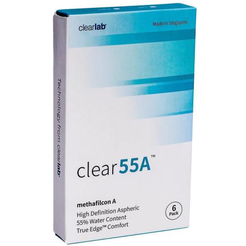 КОНТАКТНАЯ ЛИНЗА CLEAR 55А - 6,50 №6