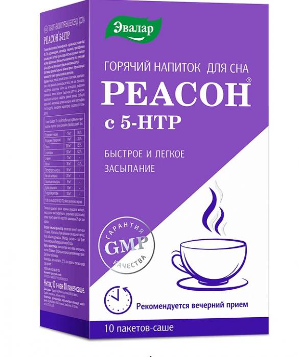 РЕАСОН 5-НТР ЭВАЛАР пор д/приг.р-ра внутрь пак.-саше №10