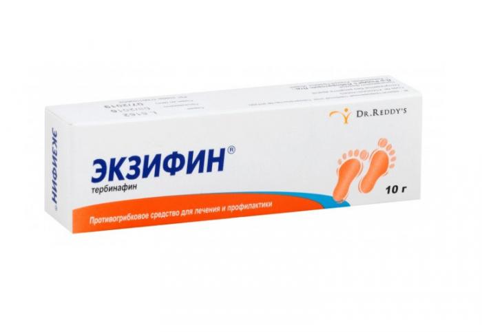 ЭКЗИФИН крем 1% туба 10 гр