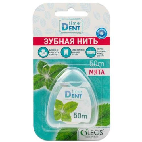 TIMEDENT ЗУБНАЯ НИТЬ 50 м мята