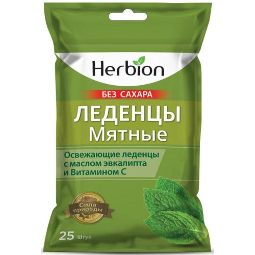 ХЕРБИОН (HERBION) леденцы эвкалипт/мята 62,5 гр