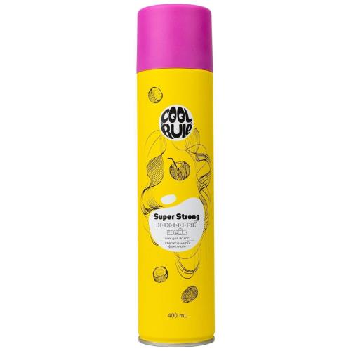 COOL RULE (КУЛ РУЛ) ЛАК ДЛЯ ВОЛОС 400 мл сверхсильная фиксация