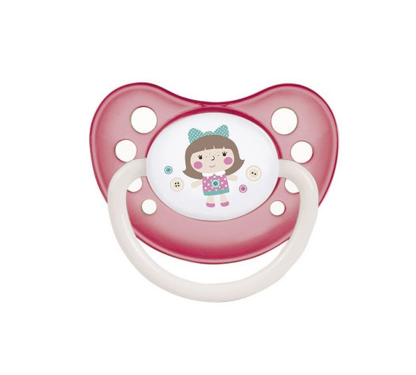 КАНПОЛ TOYS ПУСТЫШКА ЛАТЕКСНАЯ 0-6 мес. розовая