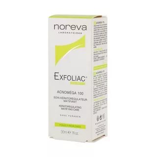 НОРЕВА ЭКСФОЛИАК АКНОМЕГА 100 КРЕМ ДЛЯ ЛИЦА 30 мл