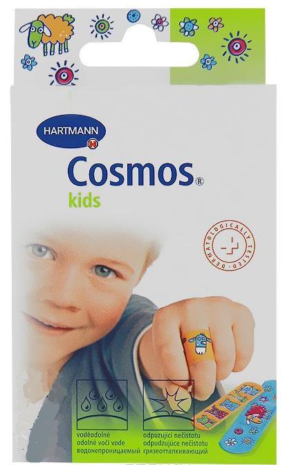 ЛЕЙКОПЛАСТЫРЬ ДЕТСКИЙ ХАРТМАНН COSMOS гипоаллергенный 2 размера №20