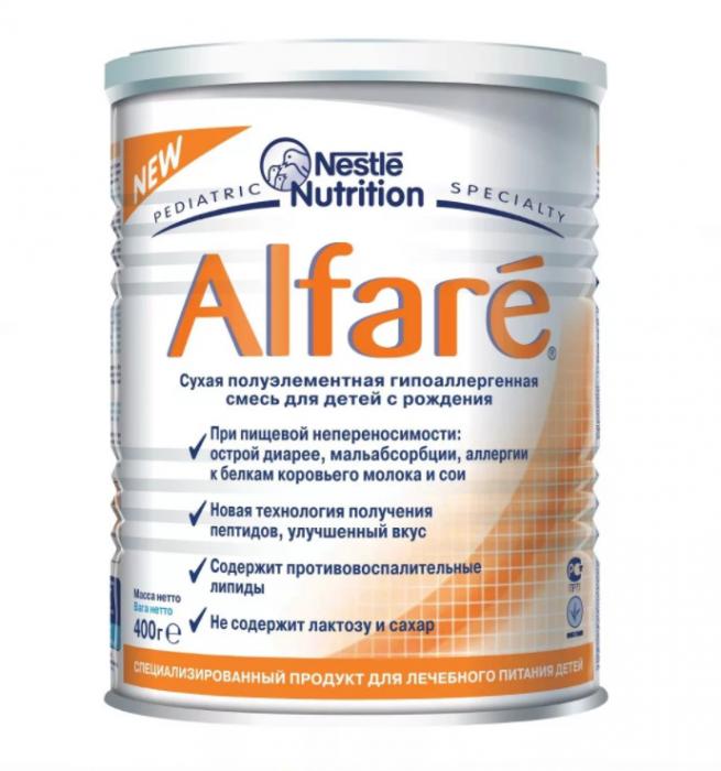 НЕСТЛЕ СМЕСЬ СУХАЯ АЛФАРЕ гипоаллерген. 400 гр