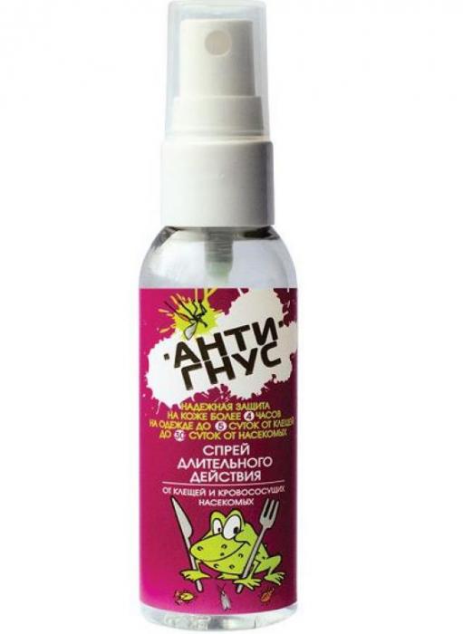 АНТИ-ГНУС СПРЕЙ ОТ КОМАРОВ И КЛЕЩЕЙ 100 мл