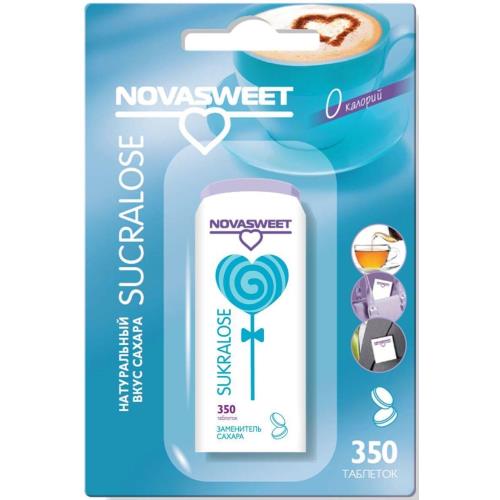 НОВАСВИТ ЗАМЕНИТЕЛЬ САХАРА ТАБЛЕТКИ сукралоза №350