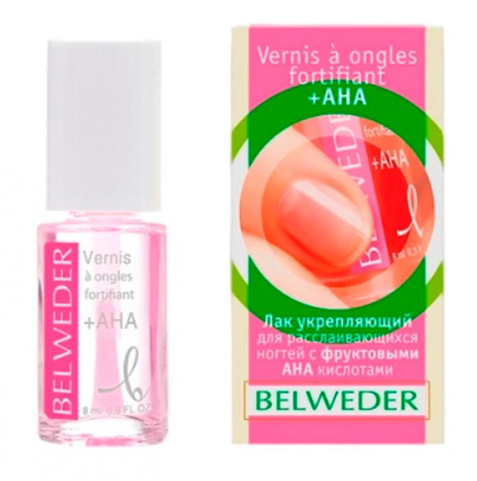 БЕЛЬВЕДЕР ЛАК ДЛЯ НОГТЕЙ 8 мл с фрук.кислотами