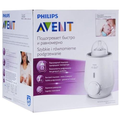 АВЕНТ ПОДОГРЕВАТЕЛЬ ЭЛЕКТР. ДЛЯ БУТЫЛОЧЕК И ДЕТ. ПИТАНИЯ 81950 (255/57) без наполнения