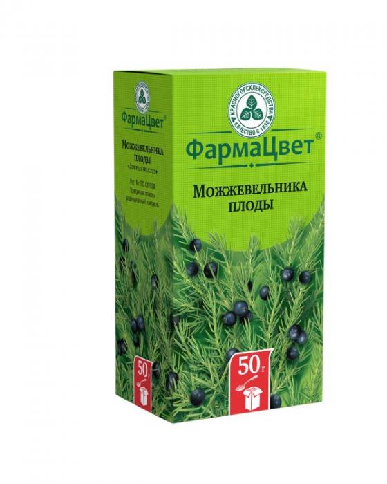 МОЖЖЕВЕЛЬНИК ПЛОДЫ КРАСНОГОРСК 50 гр